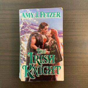 The Irish Knight by Amy J. Fetzer Zebra Historical Romance Paperback 2002